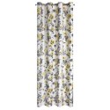 Vorhang DELIA weiß gelb 140x250 Ösen