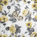 Vorhang DELIA weiß gelb 140x250 Ösen