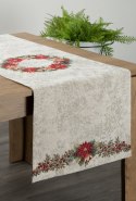 Gobelin Tischdecke 1193 Weihnachten 45X140 -5% NAT