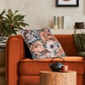 Kissenbezug Lein Optik 16 45x45 orange rosa