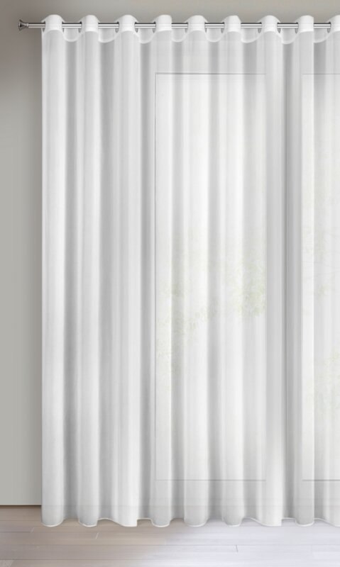 Gardine DALIA weiß 350x250 Ösen