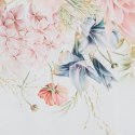 Vorhang ARLENA weiß rosa 135x250 Ösen