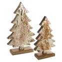 Weihnachten FIG D 22 12X5X21 braun gold