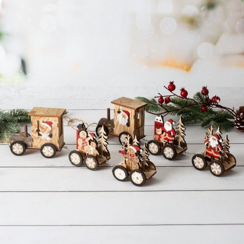 Weihnachten Dekoration 271 A 51x5x10 braun rot