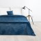 Steppdecke LUIZ 4 grau 170x210 cm blau