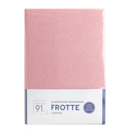 Frottee Betttuch PU 160x200 20CM 170 rosa