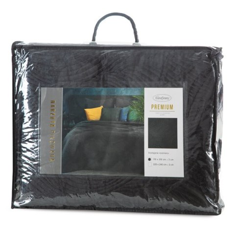 Tagesdecke RIA5 schwarz 170x210 schwarz