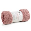 Wohndecke Kuscheldecke Decke MICROFASER Sofadecke Tagesdecke CINDY 150X200 rosa