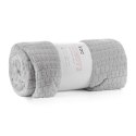 Wohndecke Kuscheldecke Decke MICROFASER Sofadecke Tagesdecke CINDY2 170X210 silber