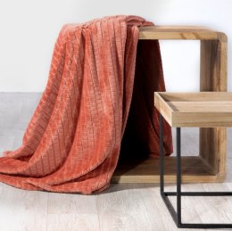 Wohndecke Kuscheldecke Decke MICROFASER Sofadecke Tagesdecke CINDY2 200x220 cm orange