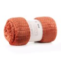 Wohndecke Kuscheldecke Decke MICROFASER Sofadecke Tagesdecke CINDY2 200x220 cm orange