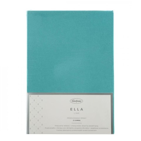 Betttuch ADELA Gummizug türkis 220x200 30 140