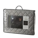 TagesDicke Wohndecke LORI, gestepptes Muster silber 170x210 silber