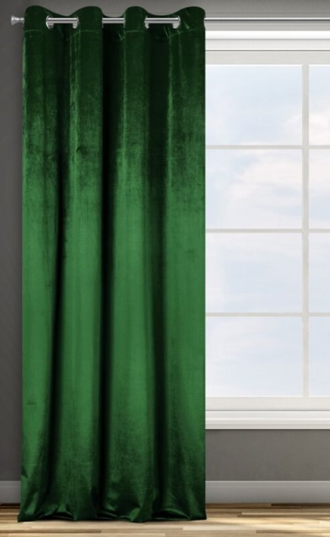 Vorhang TAYLOR grün 140x250 Ösen