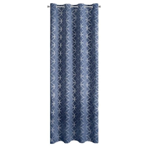 Vorhang ABELLA GN silber 135x250 Ösen