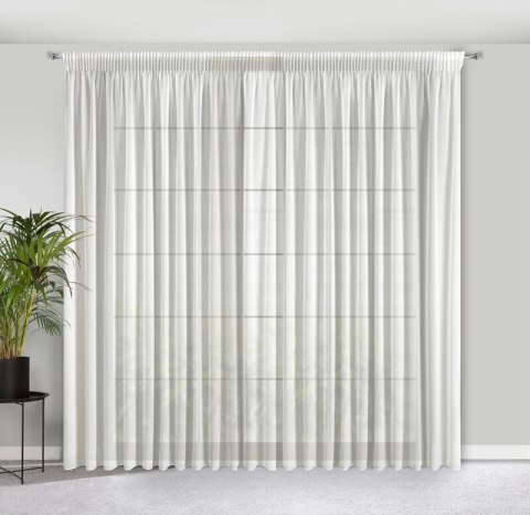 Gardine MARGO weiß 300x270 Kräuselband