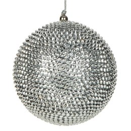 Christbaumschmuck Plastik Kunststoff 1 10 CM silber