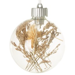 Christbaumschmuck Glas 352 8CM TRAN beige