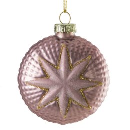 Christbaumschmuck Glas 365 8CM rosa