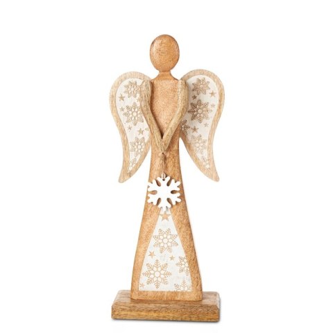 Weihnachten Figur D 133 weiß 18x7x42 J.BR B