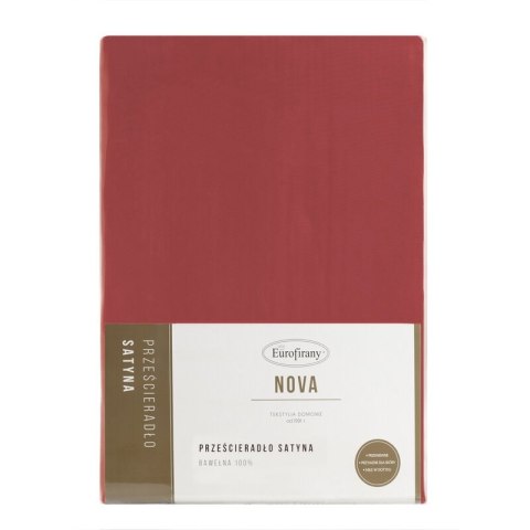 Spannbetttuch 1 NOVA rot 180x210