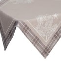 Weihnachten HOLLY Tischdecke 02 85x85 beige