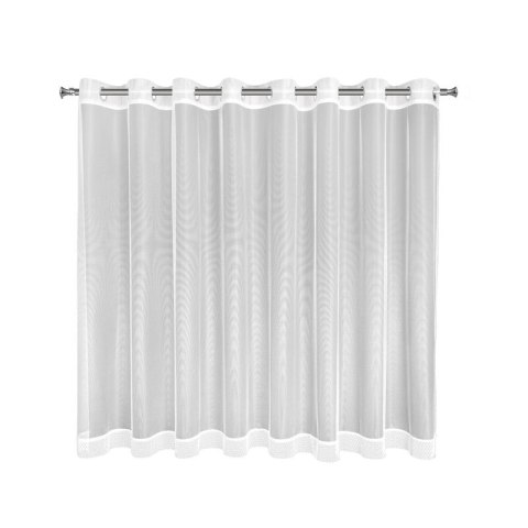 Gardine NEL weiß 300x145 Ösen