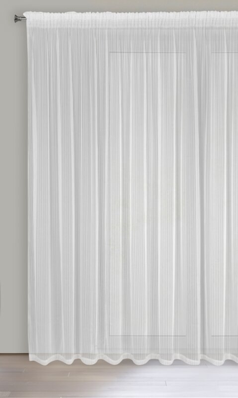 Gardine NOELIA weiß 300x270 Kräuselband