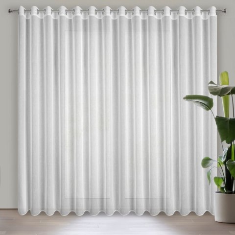 Gardine SONIA weiß 300x250 Ösen