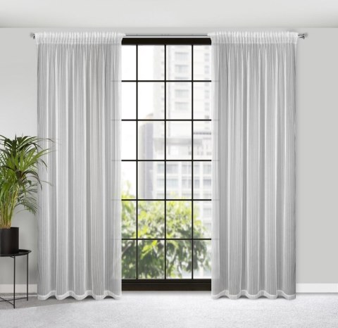 Gardine NOELIA weiß 140x270 Kräuselband