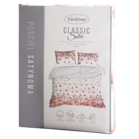 Bettwäsche garnitur Satin SPRING 01 220x200 2x Kissenbezüge 70x80