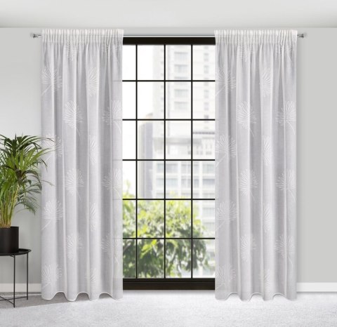 Gardine JANE weiß 140x270 Kräuselband