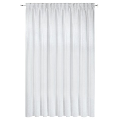 Gardine VIOLA weiß 400x250 Kräuselband