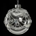 Christbaumschmuck Glas 177A 8 silber TRAN