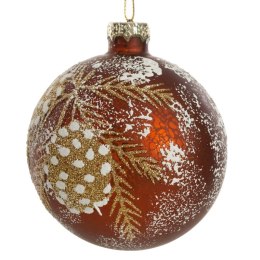 Christbaumschmuck Glas 194A 8CM BORD gold