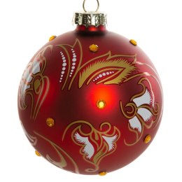 Christbaumschmuck Glas 202B 10CM CZER gold