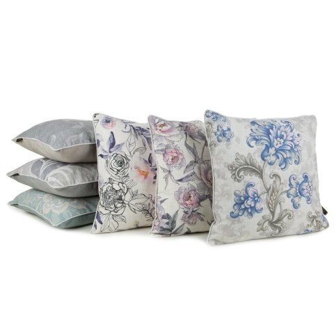 Kissenbezug Lein 10 45x45 stahl K