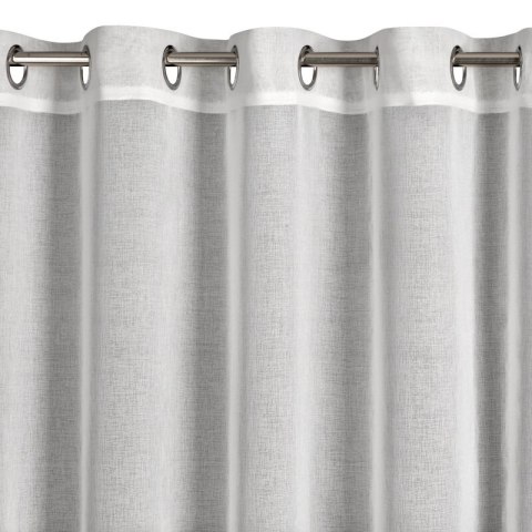 Gardine MOLLY weiß 350x150 Ösen