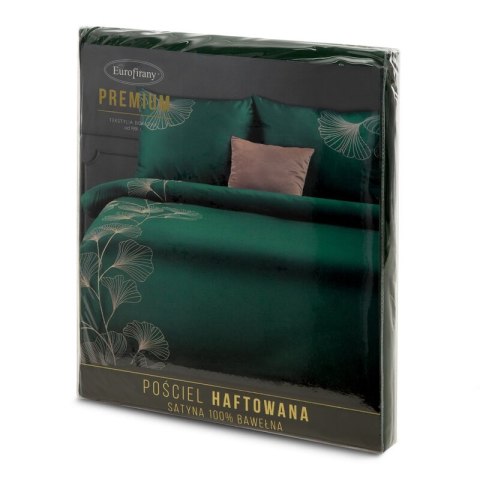 Bettwäsche garnitur HAFT2 stahl grün 160x200 70x80x2 ZI Z