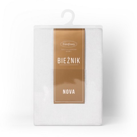 Tischdecke ZOJA weiß gold 40x200