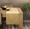 Tischdecke BLINK 15 honig 35x220 honig VELVET
