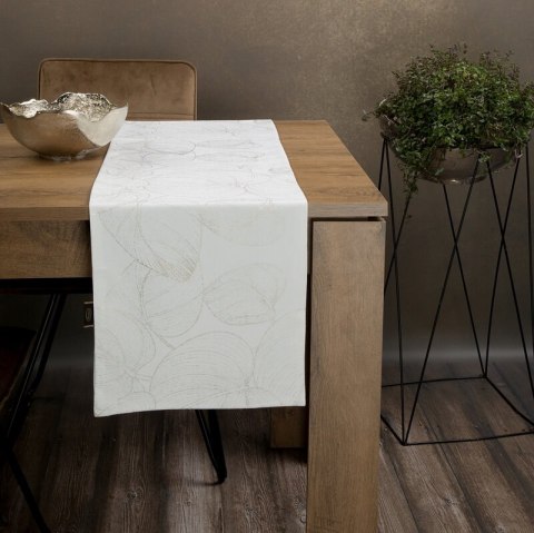 Tischdecke BLINK 16 weiß 35x140 weiß VELVET