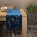 Tischdecke BLINK 16 dunkelblau 35X180 dunkelblau Velvet Samt