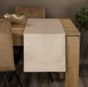 Tischdecke BLINK 18 beige 35X140 beige Velvet Samt