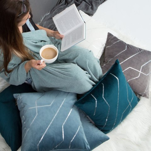 Kissenbezug BLINK 37 45x45 dunkelrtürkis