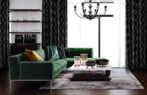 Kissenbezug BLINK 38 45x45 dunkelgrün