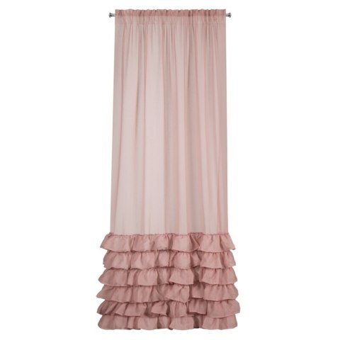 Gardine DOLLY altrosa 140x250 Kräuselband