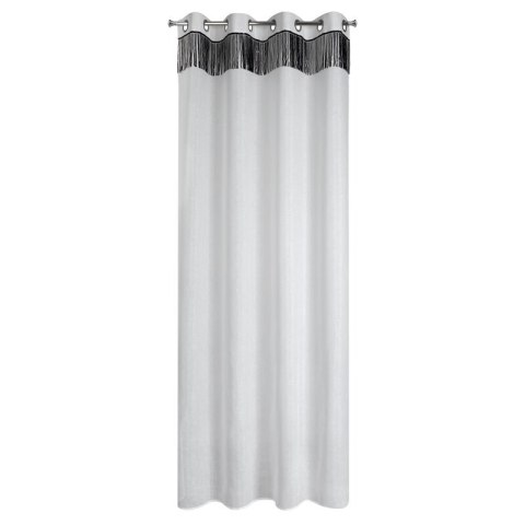 Gardine JASPER weiß 140x250 Ösen