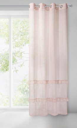 Gardine ARIANA rosa 140X250 Ösen