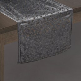 Tischdecke PILAR stahl 33x180